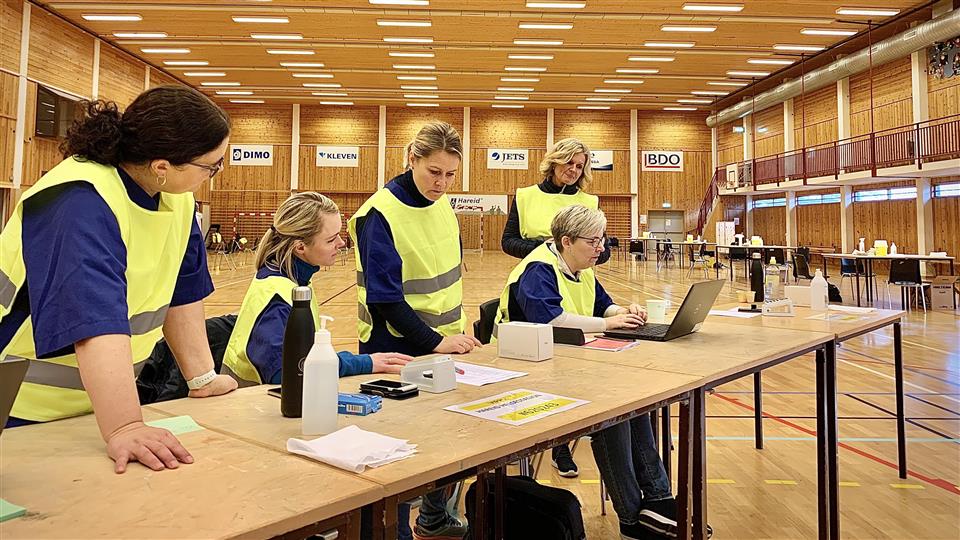 Lenkje til artikkel: Fellesvaksinasjonen blir flytta til november